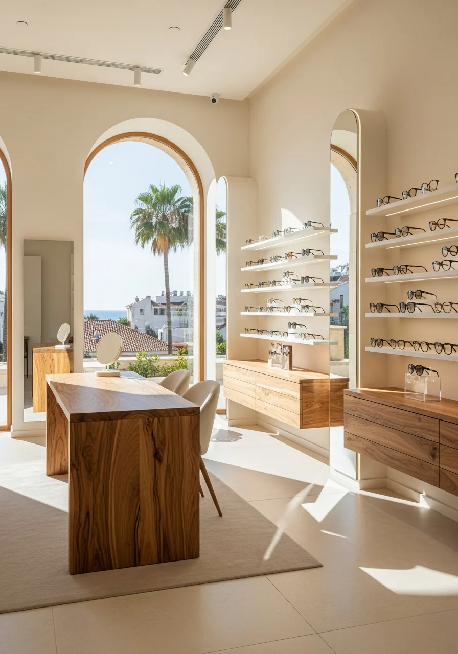 Optiva Optik görseli — mavi ışık filtreli gözlük antalya